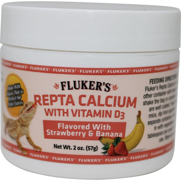 Fluker's Repta Calcium with Vitamin D3 Flavored (4 OZ)