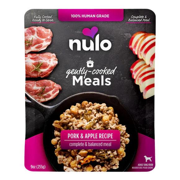 Nulo Gently-Cooked Meals Pork & Apple Recipe (9 oz)