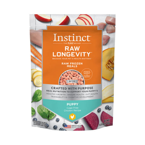 Nature's Variety Instinct Raw Longevity Puppy Frozen Chicken Bites Dog Food